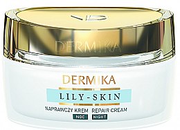 Духи, Парфюмерия, косметика Крем для лица "Восстанавливающий" - Dermika Lily-Skin Repair Cream Night