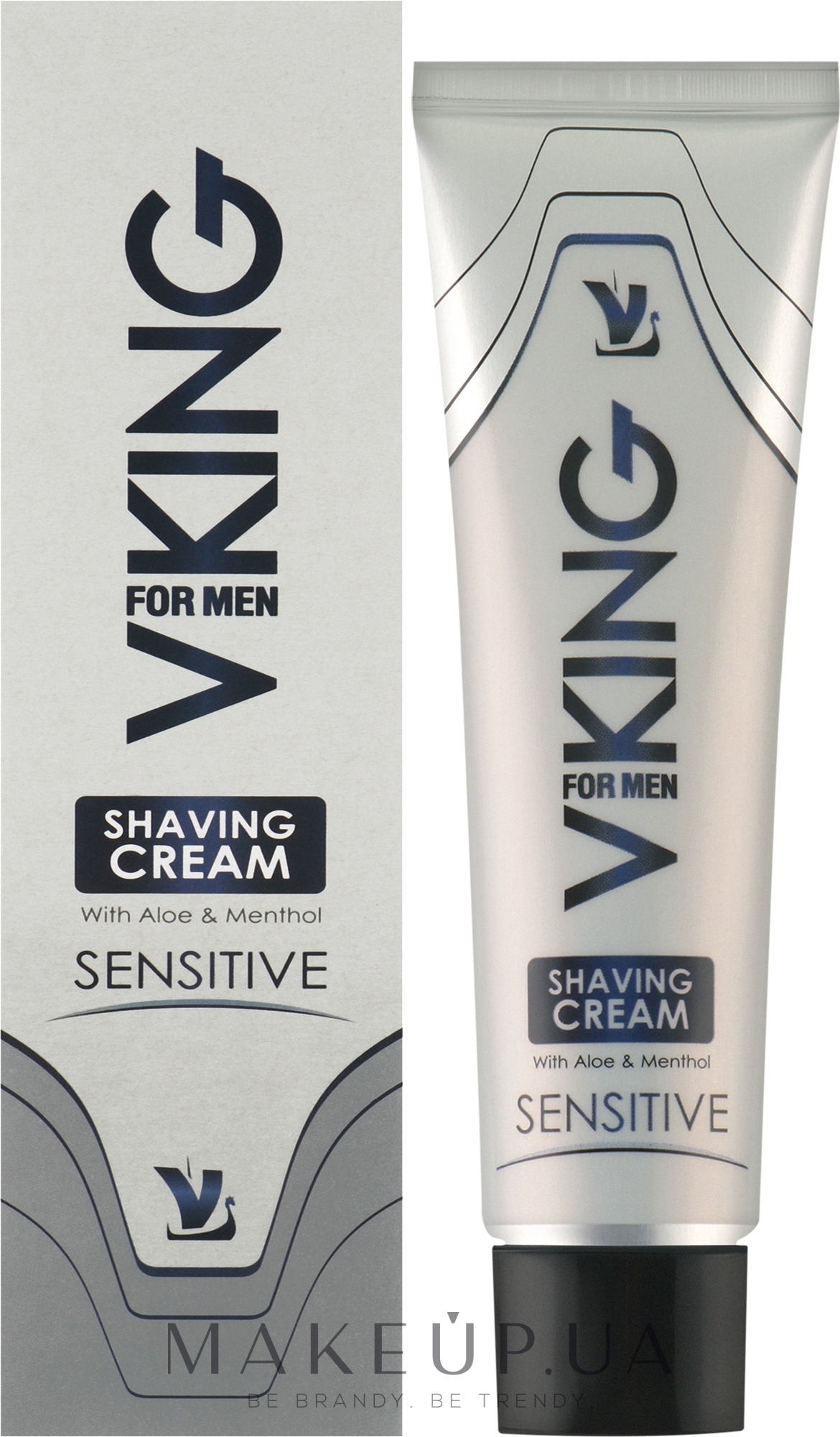 Крем для бритья для чувствительной кожи - Aroma Viking Sensitive — фото 100ml