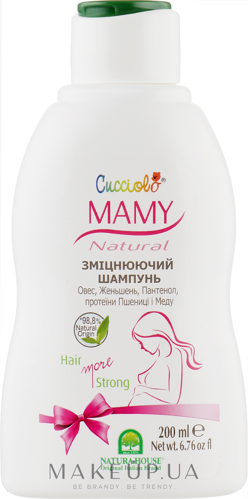 Укрепляющий шампунь - Natura House Cucciolo Mamy Shampoo — фото 200ml