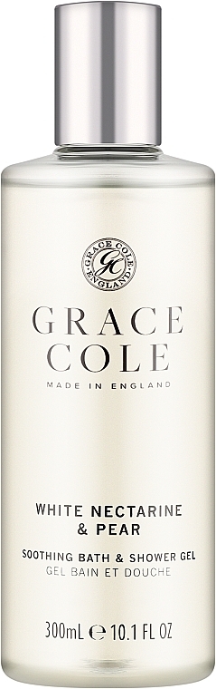 Гель для душу «Білий нектарин і груша» - Grace Cole White Nectarine & Pear Bath Shower Gel — фото N1