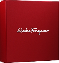 Духи, Парфюмерия, косметика Salvatore Ferragamo Intense Leather - Набор (edp/100ml + edp/min/10ml + sh/gel/100ml)