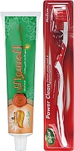 Парфумерія, косметика Набір "Miswak", червоний - Dabur Miswak (toothbrush/1pcs + toothpaste/150g)