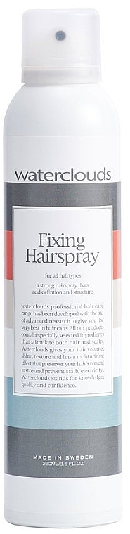 Лак для волос - Waterclouds Fixing Hairspray — фото N1
