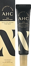 Антивозрастной крем для кожи вокруг глаз и лица с эффектом лифтинга - AHC Ten Revolution Real Eye Cream For Face — фото N2