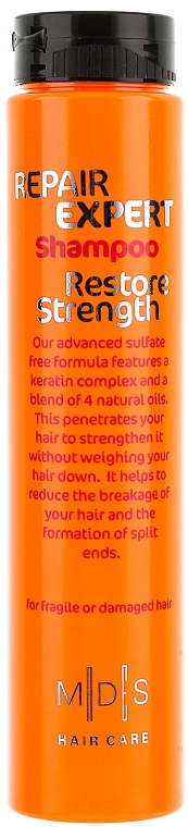 Шампунь «Восстановление прочности. Спасение волос» - Mades Cosmetics Repair Expert Restore Strength Shampoo — фото N2