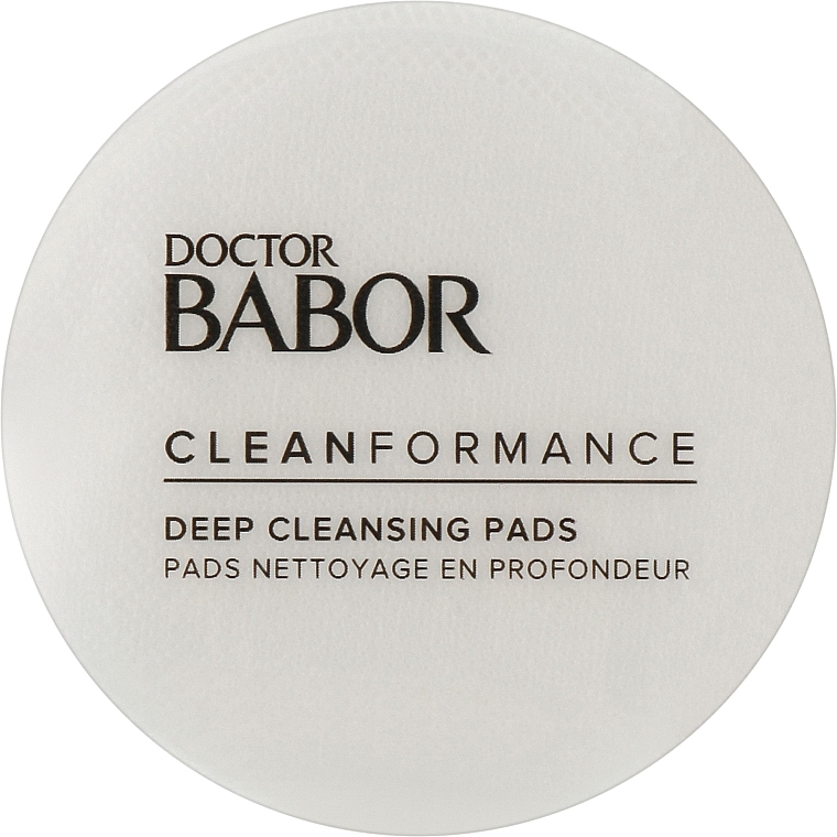 Диски для очищения кожи - Babor Doctor Babor Clean Formance Deep Cleansing Pads Refill (сменный блок) — фото N1