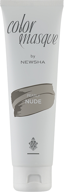Цветная маска для волос - Newsha Color Masque Pearly Nude — фото N1