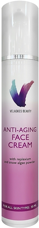 Антивозрастной крем для лица - Velaskes Beauty Anti-Aging Face Cream  — фото N1
