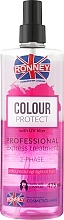 Парфумерія, косметика Двофазний міст для фарбованого волосся - Ronney Color Protect Professional Express Treatment 2-Phase