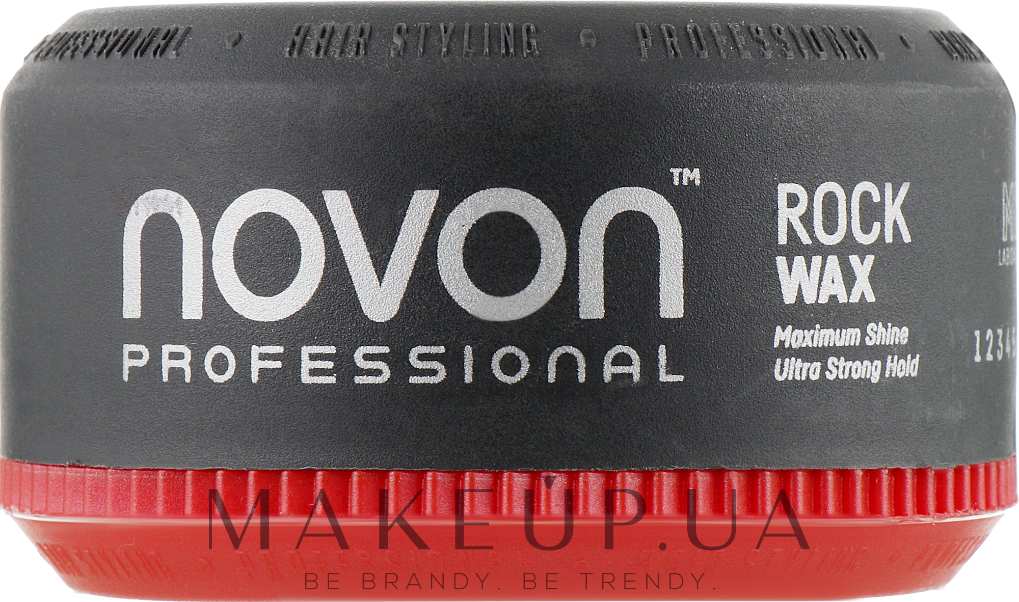 Віск для волосся ультрасильної фіксації - Novon Professional Rock Wax Ultra Strong Hold — фото 150ml