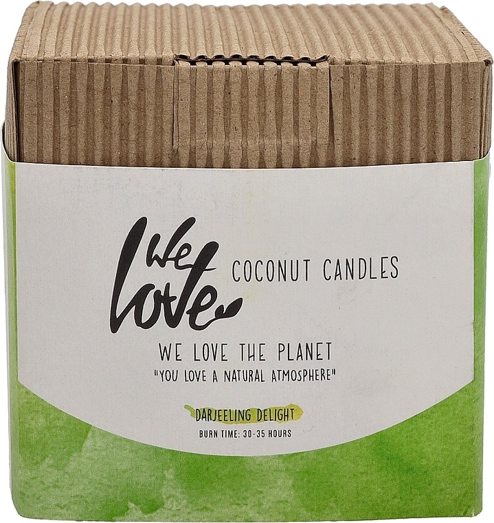 Ароматична кокосова свічка - We Love The Planet Coconut Candle Darjeeling Delight — фото N2