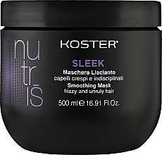 Маска для кудрявых и непослушных волос - Koster Nutris Sleek Mask — фото N3