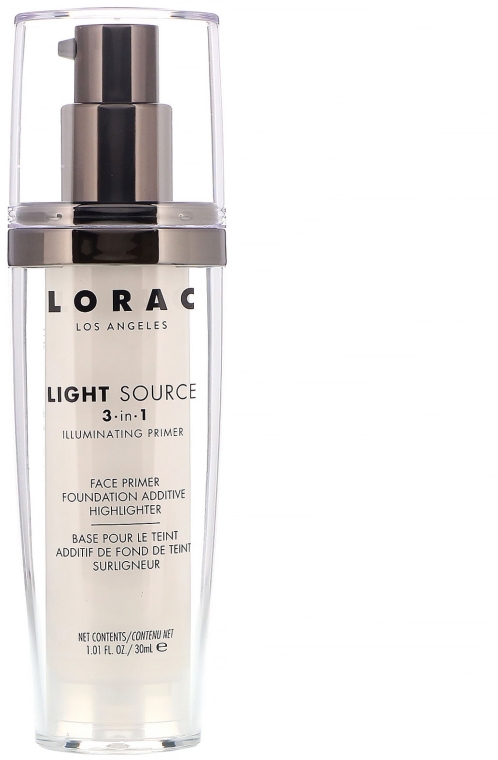 Праймер-хайлайтер для лица - Lorac Light Source 3 in 1 Illuminating Primer  — фото N1