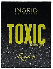 Палетка теней для век - Ingrid Cosmetics x Fagata Toxic Eyeshadow Palette — фото N2