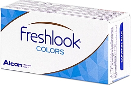 Кольорові контактні лінзи, 2 шт., green - Alcon FreshLook Colors — фото N1