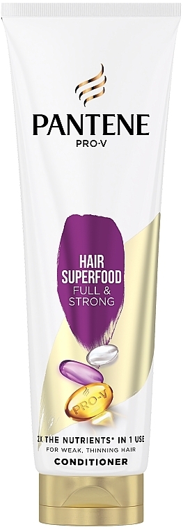 Кондиционер для слабых и тонких волос - Pantene Pro-V Superfood Conditioner — фото N1