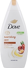 Крем-гель для душа "Питательный уход с маслами" - Dove Nourishing Care And Oil Body Wash — фото N5