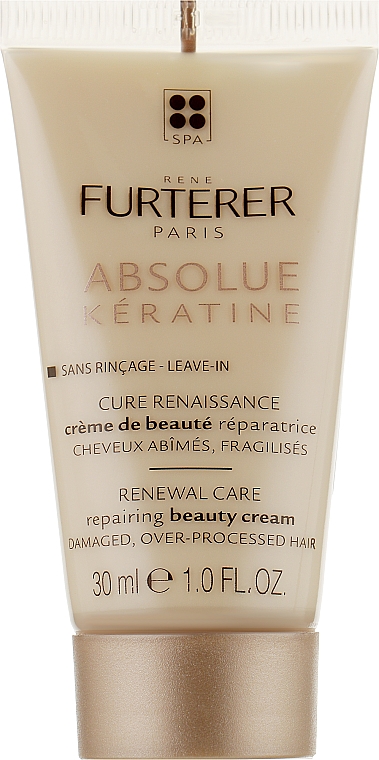 Восстанавливающий крем для волос - Rene Furterer Absolue Keratine Repairing Beauty Cream — фото N4
