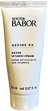 Духи, Парфюмерия, косметика Крем для лица - Babor Doctor Babor Refine Rx Detox Vitamin Cream