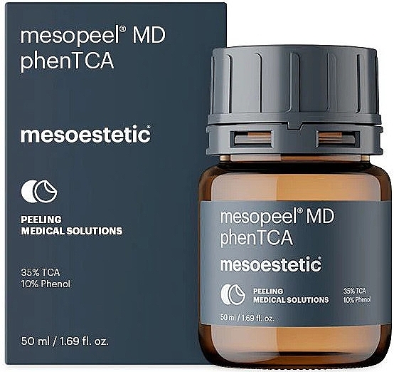 Комбинированный пилинг 35% ТСА с фенолом - Mesoestetic Mesopeel MD PhenTCA  — фото N1