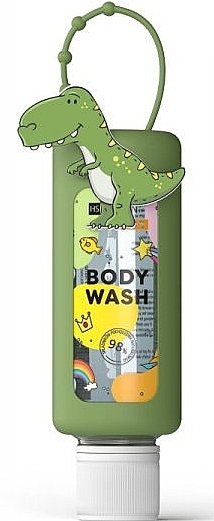 Дитячий гель для душу "Dino" - HiSkin Kids Body Wash — фото N1