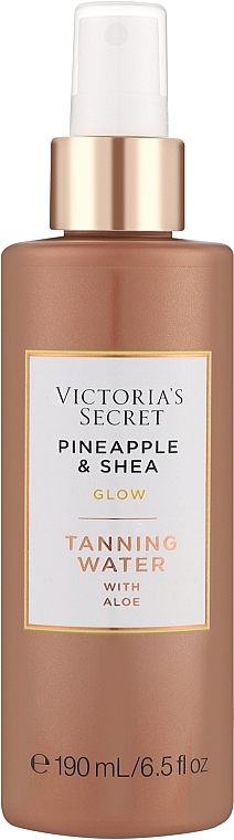 Спрей-автозасмага для тіла - Victoria's Secret Pineaple & Shea Glow Tanning Water — фото N1