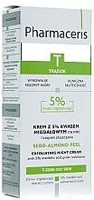 Парфумерія, косметика РОЗПРОДАЖ Нічний крем-пілінг, з 5% мигдальної кислоти - Pharmaceris T Sebo-Almond-Peel Exfoliting Night Cream*