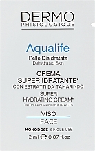 Духи, Парфюмерия, косметика Интенсивно увлажняющий крем для лица - Dermophisiologique Aqualife Crema Viso Super Idratante (пробник)