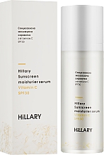 Солнцезащитная увлажняющая сыворотка с витамином C SPF30 - Hillary Sunscreen Moisturier Serum Vitamin C SPF30 — фото N3