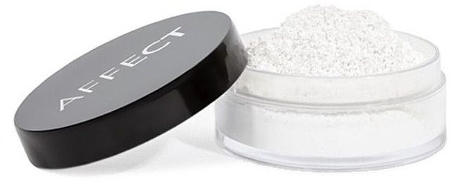 Прозора рисова пудра з матовим покриттям - Affect Cosmetics Transparent Loose Rice Powder With Matt-Effect — фото N1