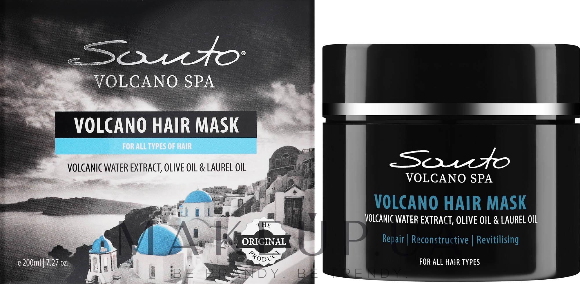 Маска для волос - Santo Volcano Spa Hair Mask — фото 200ml