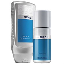 Парфумерія, косметика Avon Real For Men - Набір deo/150ml + sh/gel/250ml)