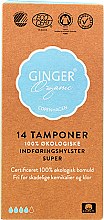 Тампони з аплікатором "Супер", 14 шт - Ginger Organic — фото N2