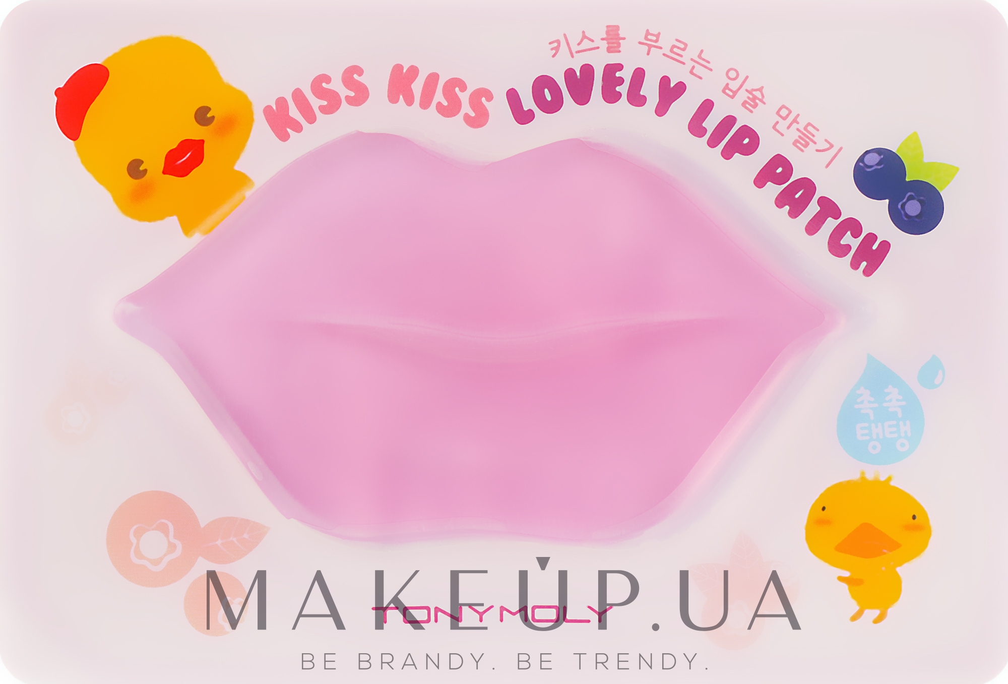 Локальная маска - Tony Moly Kiss Kiss Lovely Lip Patch — фото 10g