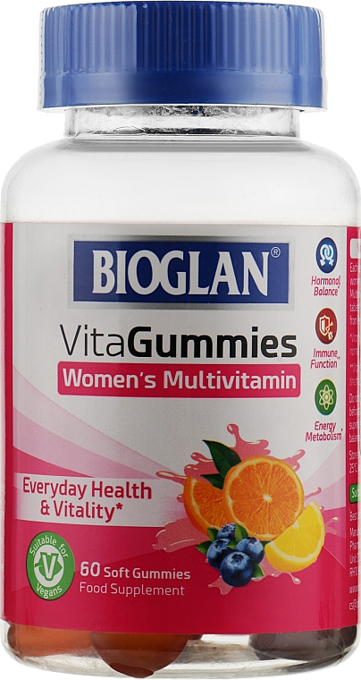 Желейки для жінок "Мультивітаміни" - Bioglan Vitagummies Womens — фото N1