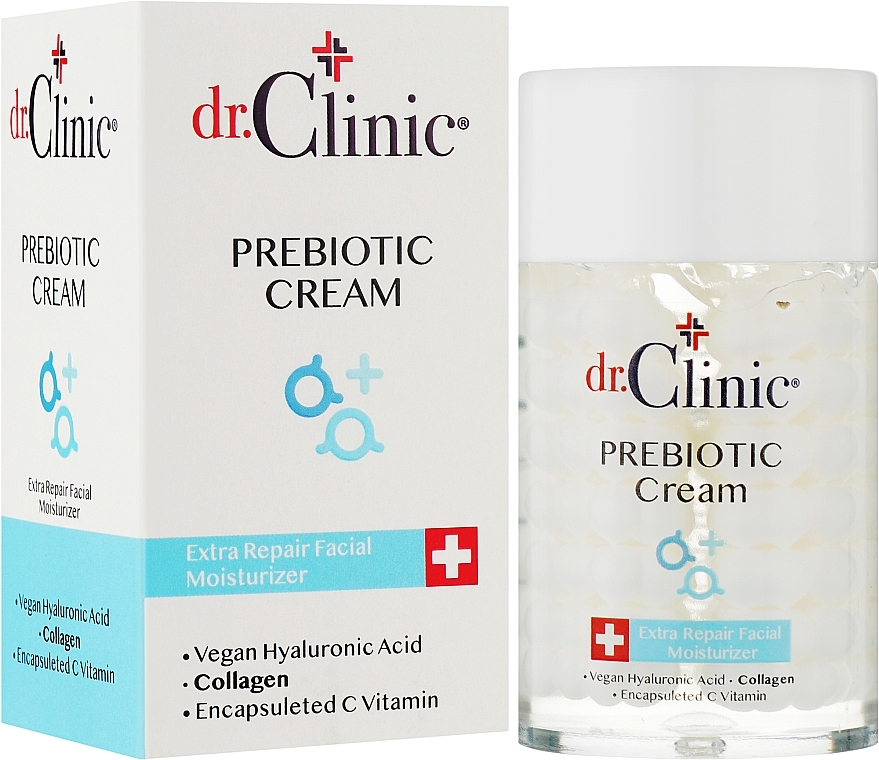 Крем с пребиотиками для лица - Dr. Clinic Prebiotic Cream — фото N2