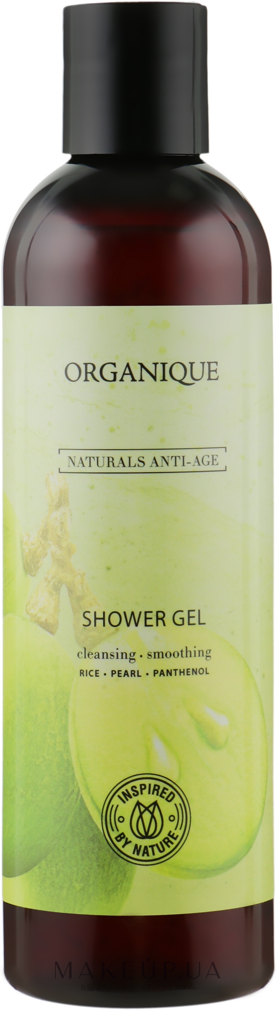 Антивозрастной восстанавливающий гель для душа - Organique Naturals Anti-Age Shower Jelly — фото 250ml