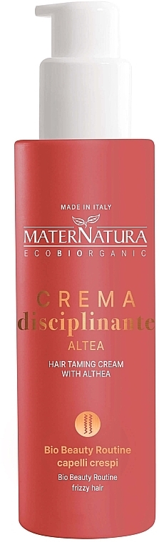 Зволожувальний крем для волосся - MaterNatura Taming Hair Cream With Althea — фото N2