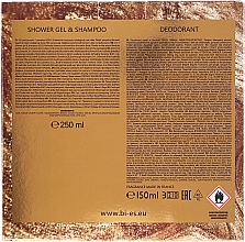 Bi-es Gold For Man - Набір (h/shm/250ml + deo/150ml) — фото N2