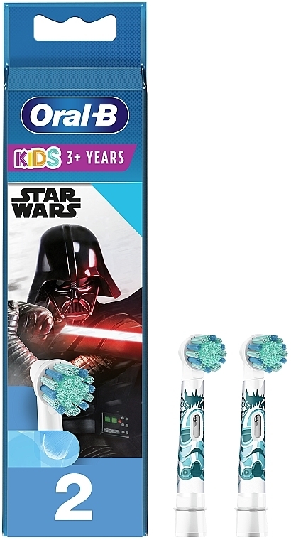 Змінна насадка для дитячої зубної щітки "Зоряні війни", 2 шт. - Oral-B Kids Star Wars — фото N1
