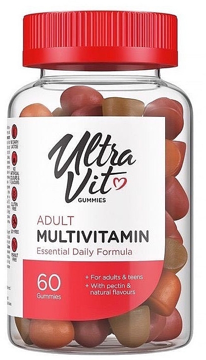 Мультивітаміни для дорослих - UltraVit Adult Multivitamin Orange Strawberry — фото N1