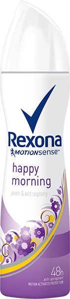 Дезодорант-спрей - Rexona MotionSense Happy Morning Peach & Wild Raspberry — фото N1