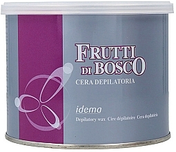 Парфумерія, косметика Теплий віск для депіляції у банці  - Idema Wax Frutti De Bosco