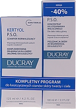 Духи, Парфюмерия, косметика Набор - Ducray Kertyol P.S.O. (shm/100ml + concentrate/125ml)