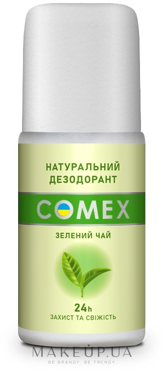 Дезодорант натуральний "Зелений чай" - Comex Ayurvedic Natural 24H — фото 50ml