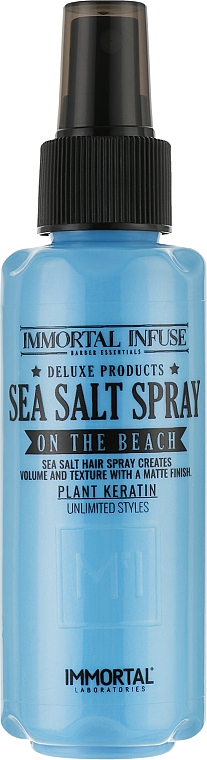 Морской солевой спрей для волос - Immortal Infuse Sea Salt Spray