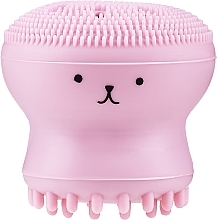 Парфумерія, косметика Силіконова щіточка для очищення пор, світло-рожева - Reclaire Exfoliating Jellyfish Silicone Brush *