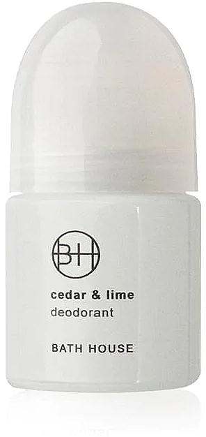 Bath House Cedar & Lime Deodorant - Дезодорант — фото N1