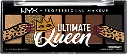 Палетка теней для глаз - NYX Professional Makeup Ultimate Queen — фото N1