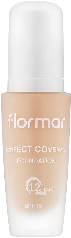 Тональный крем - Flormar Perfect Coverage Foundation